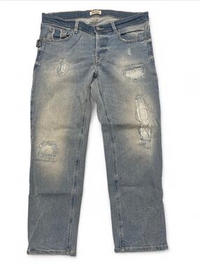 Zadig & Voltaire Blue Elios Destroy Jeans Size 27